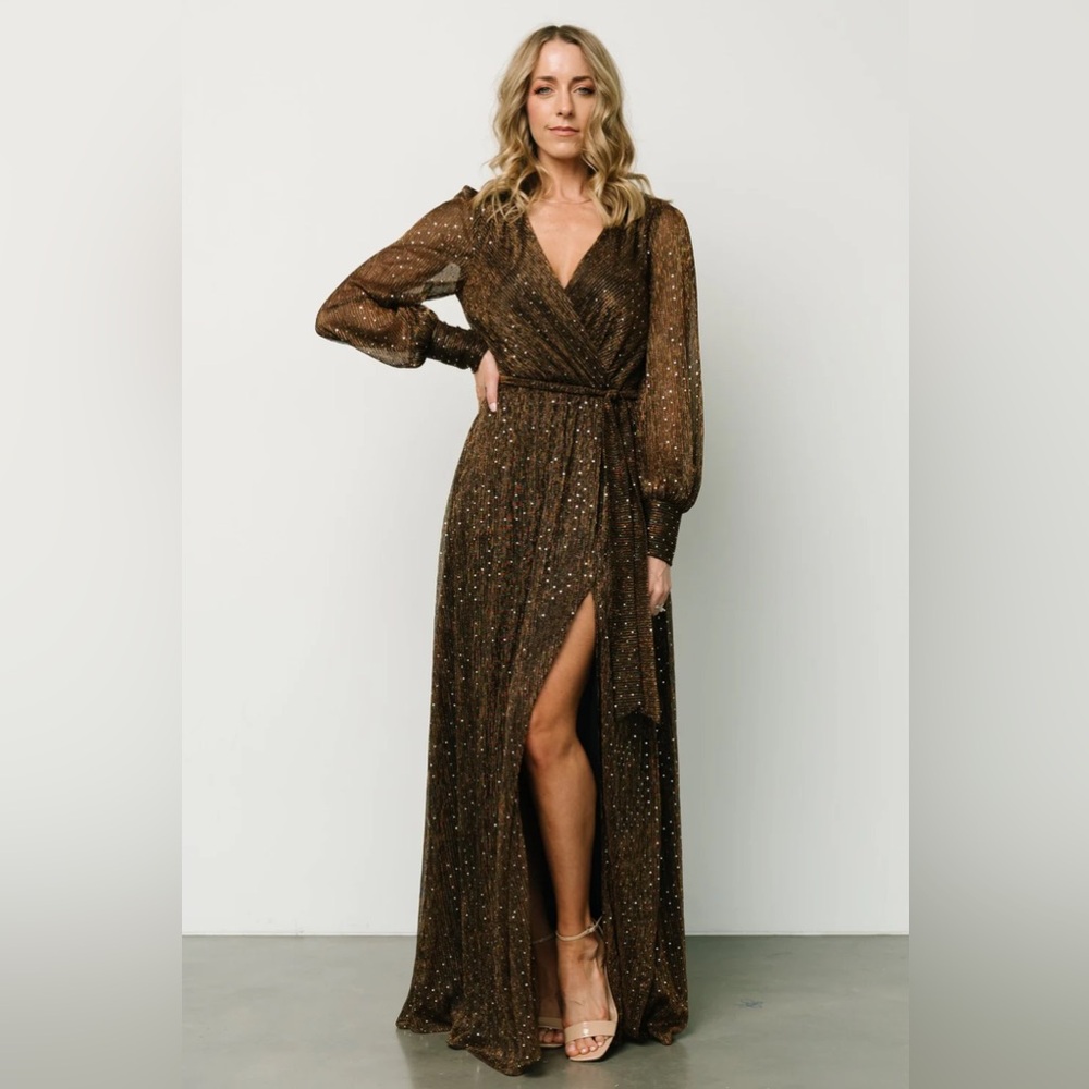 Baltic Born Abigail Sparkle Gown Bronze